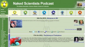 Naked Scientist Podcasts screenshot