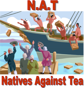 natives against tea graphic