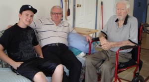 Brett, Barry & Garry Williams May 2011